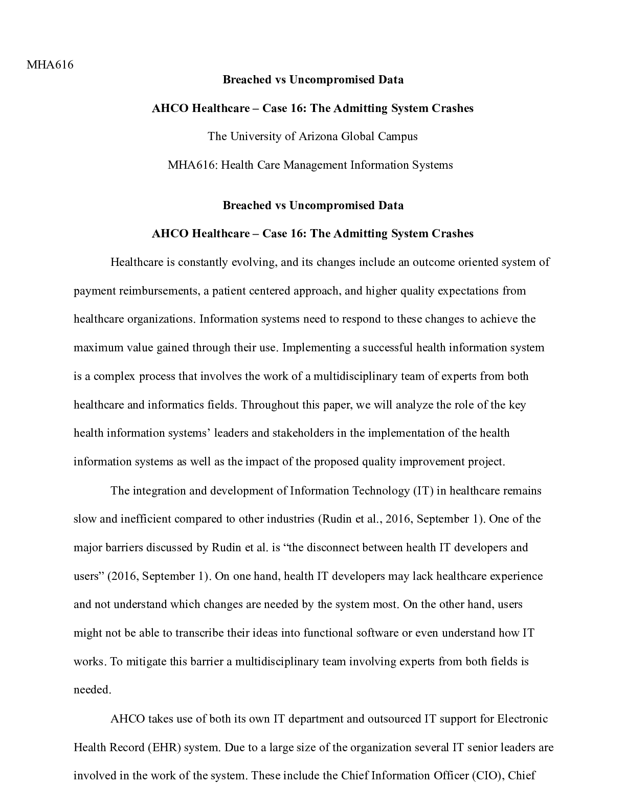 Preview image of Breached vs Uncompromised Data.docx document